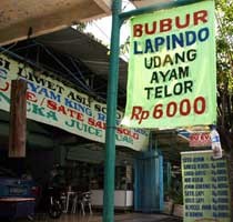 Bubur Ayam Lapindo Rp 6.000 Bubur Ayam Lapindo Rp 6.000