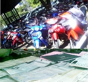 Waspadai STNK Motor Palsu Waspadai STNK Motor Palsu