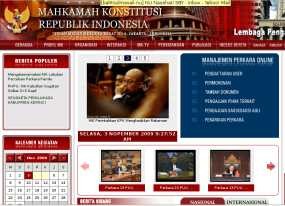 Sidang MK Bisa Diikuti Langsung Lewat Internet Sidang MK Bisa Diikuti Langsung Lewat Internet