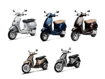 5 Warna Baru Motor Piaggio dan Vespa 5 Warna Baru Motor Piaggio dan Vespa