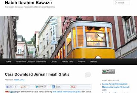 Screenshot nabihbawazir.com Screenshot nabihbawazir.com