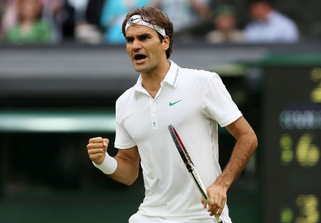 Kalahkan Djokovic, Federer Capai Final Kedelapan Kalahkan Djokovic, Federer Capai Final Kedelapan
