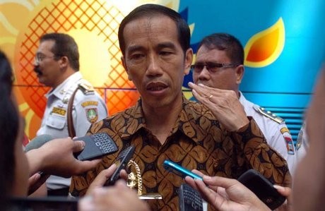Jokowi di Solo, Tinjau Proyek Gapura yang Molor Jokowi di Solo, Tinjau Proyek Gapura yang Molor