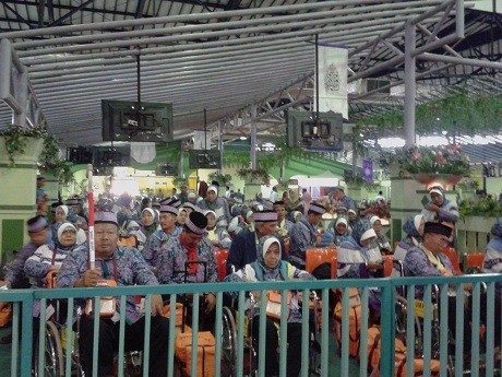 Menag dan Menhub Lepas Kloter 1 Jamaah Haji Embarkasi Jakarta Menag dan Menhub Lepas Kloter 1 Jamaah Haji Embarkasi Jakarta