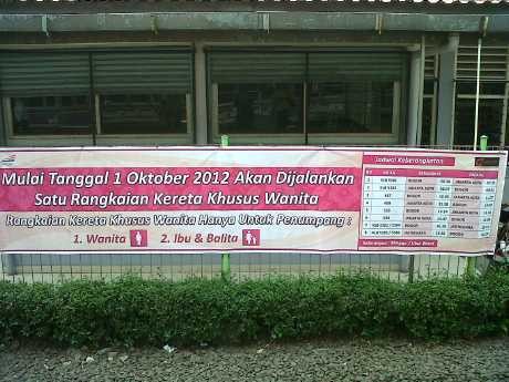 Jangan Sampai Ketinggalan! Ini Jadwal KRL Khusus Wanita Jangan Sampai Ketinggalan! Ini Jadwal KRL Khusus Wanita