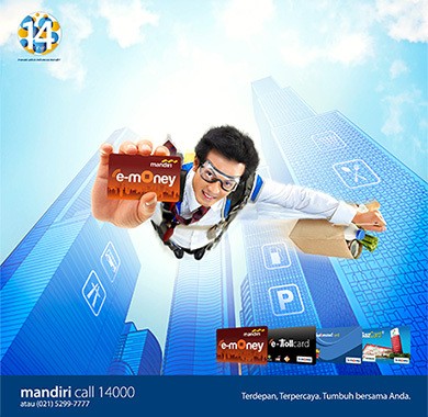 Mandiri e-money \Kartu Super\ Untuk Kemudahan Transaksi Anda Mandiri e-money \Kartu Super\ Untuk Kemudahan Transaksi Anda
