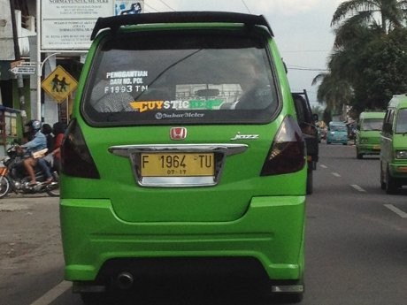 Eh, Honda Jazz Jadi Angkot di Sukabumi Eh, Honda Jazz Jadi Angkot di Sukabumi