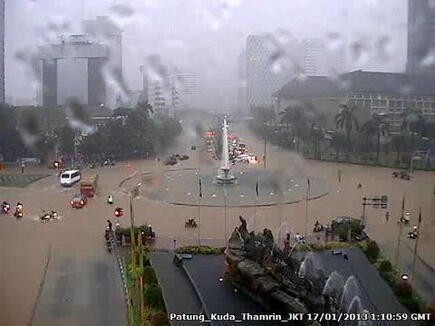 Pintu Air Manggarai Capai 1.020 Cm, Istana Siap Hadapi Banjir Pintu Air Manggarai Capai 1.020 Cm, Istana Siap Hadapi Banjir