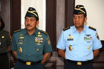 KSAL dan KSAU Naik Pangkat KSAL dan KSAU Naik Pangkat