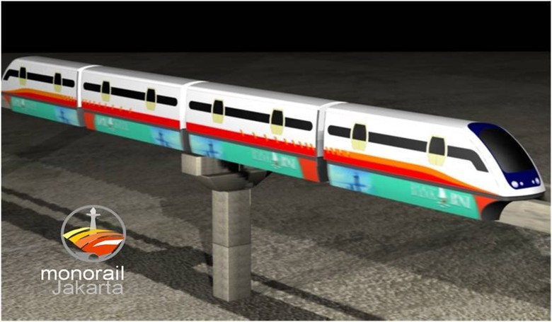 Ini Penampakan Desain Monorel Buatan PT INKA Ini Penampakan Desain Monorel Buatan PT INKA