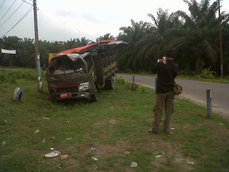 Sopir Truk Satpol PP yang Sebabkan Kecelakaan 4 Tewas Diamankan Polisi Sopir Truk Satpol PP yang Sebabkan Kecelakaan 4 Tewas Diamankan Polisi
