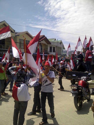 Lagi, Seribuan Warga Gayo Lues di Aceh Konvoi Bendera Merah Putih Lagi, Seribuan Warga Gayo Lues di Aceh Konvoi Bendera Merah Putih