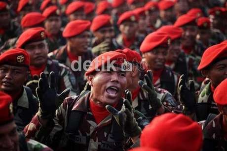 Hadiri HUT ke-61 Kopassus, Nurmahmudi Naik Motor Hadiri HUT ke-61 Kopassus, Nurmahmudi Naik Motor
