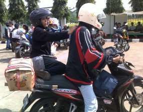 3 Juta Sepeda Motor \Ramaikan\ Jalur Mudik Lebaran 2013 3 Juta Sepeda Motor \Ramaikan\ Jalur Mudik Lebaran 2013