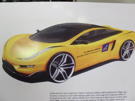 Ini Dia Tampang Selo, Mobil Listrik Sport Anyar Dahlan Iskan Ini Dia Tampang Selo, Mobil Listrik Sport Anyar Dahlan Iskan