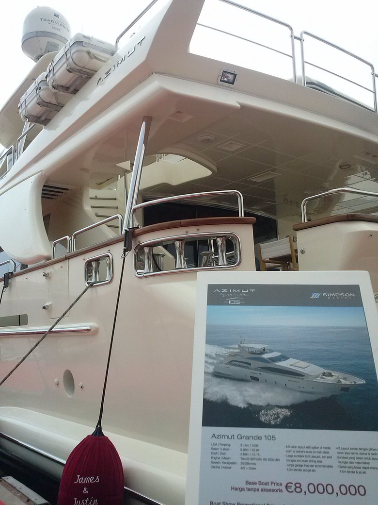 Pengusaha RI Punya Kapal Pesiar Mewah Rp 104 Miliar di Pameran Sunda Kelapa Pengusaha RI Punya Kapal Pesiar Mewah Rp 104 Miliar di Pameran Sunda Kelapa