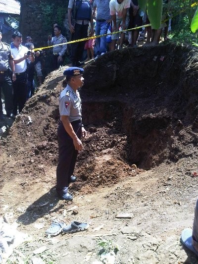 Mortir Aktif Peninggalan Zaman Perang Ditemukan di Manado Mortir Aktif Peninggalan Zaman Perang Ditemukan di Manado