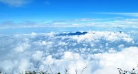 Permadani awan di Gunung Cikuray Permadani awan di Gunung Cikuray