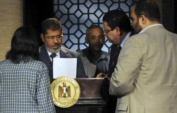 Presiden Mesir Mohamed Morsi Digulingkan Presiden Mesir Mohamed Morsi Digulingkan