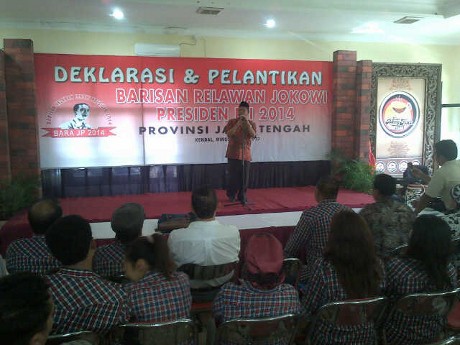 Barisan Relawan \Jokowi Presiden 2014\ Akan Gerilya Keliling Indonesia Barisan Relawan \Jokowi Presiden 2014\ Akan Gerilya Keliling Indonesia