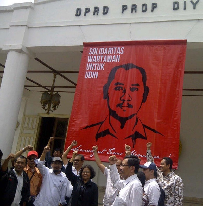 AJI Ingatkan Polisi Tuntaskan Kasus Pembunuhan Udin Bernas AJI Ingatkan Polisi Tuntaskan Kasus Pembunuhan Udin Bernas
