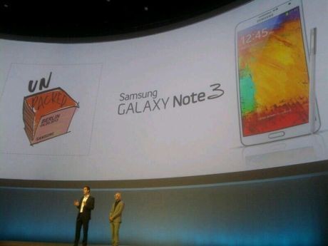 Peluncuran Galaxy Note 3 (ilustrasi/fyk/inet) Peluncuran Galaxy Note 3 (ilustrasi/fyk/inet)