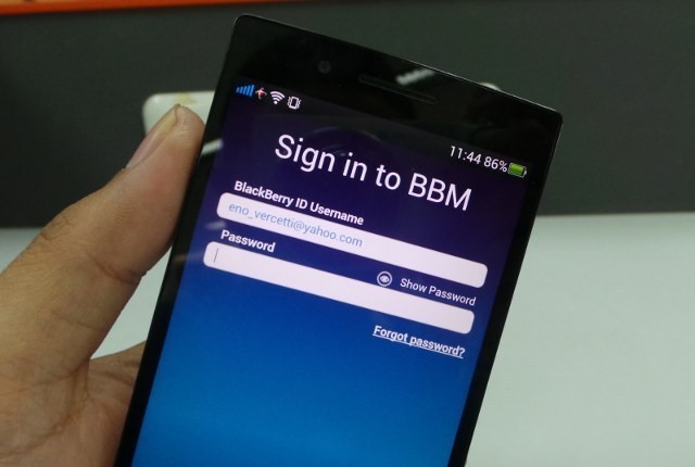 BBM di Android (detikINET) BBM di Android (detikINET)