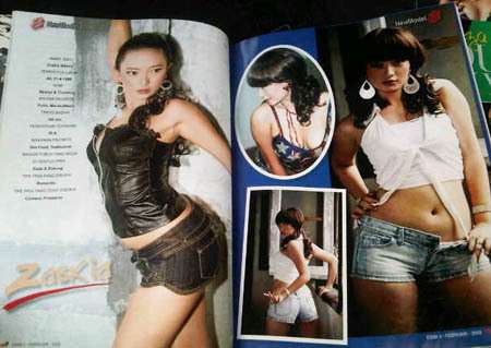 Beredar! Foto Seksi Zaskia \Gotik\ di Majalah Pria Dewasa Beredar! Foto Seksi Zaskia \Gotik\ di Majalah Pria Dewasa