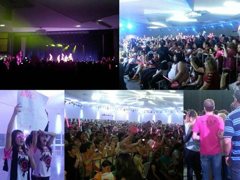 Konser NU\EST di Brazil Meriah Konser NU\EST di Brazil Meriah