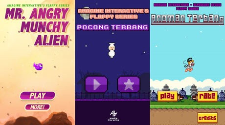 3 game Flappy Series (amagine) 3 game Flappy Series (amagine)