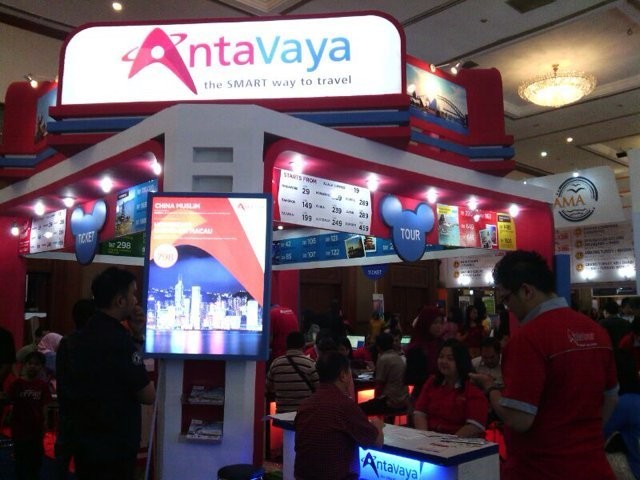 Stand Antavaya di GATF (Dewi/detikTravel) Stand Antavaya di GATF (Dewi/detikTravel)