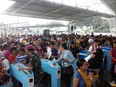 Libur Lebaran, Stasiun Bogor Dipadati Penumpang Libur Lebaran, Stasiun Bogor Dipadati Penumpang