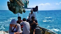 Perjalanan kami menuju Pulau Gili Labak Perjalanan kami menuju Pulau Gili Labak