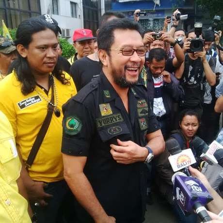 Dituding Jadi Biang Kerok Kericuhan Acara Ical, Yorrys Membantah Dituding Jadi Biang Kerok Kericuhan Acara Ical, Yorrys Membantah