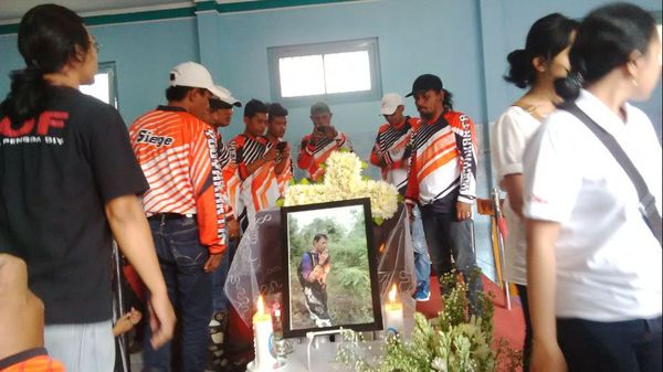 Karena Pesan Terakhir, Jenazah Rider Yogya Dimakamkan Karena Pesan Terakhir, Jenazah Rider Yogya Dimakamkan