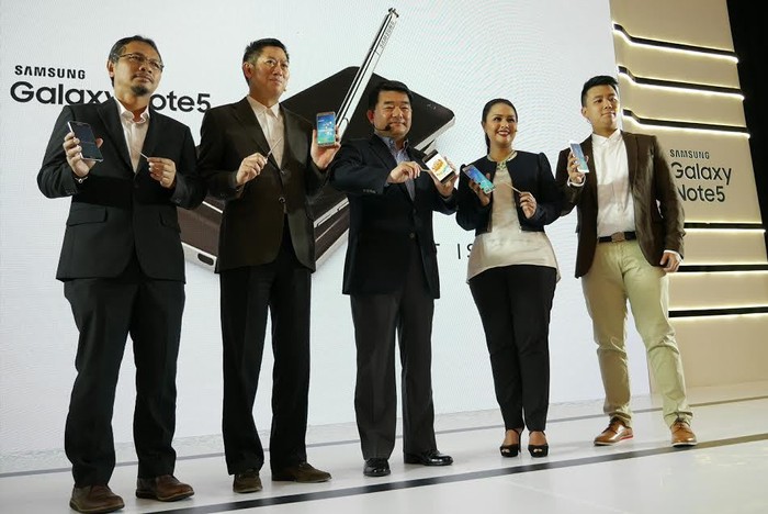 Suasana peluncuran Note 5 (asj/inet) Suasana peluncuran Note 5 (asj/inet)
