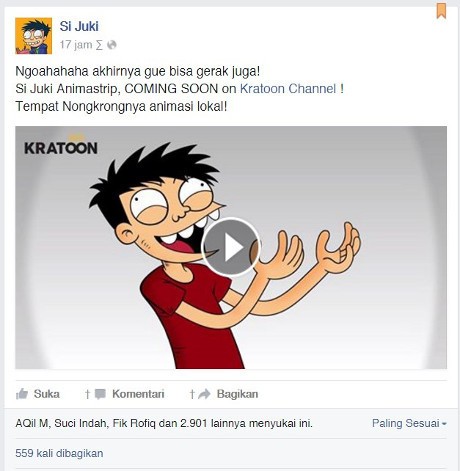 Komik Si Juki Bisa Bergerak! Komik Si Juki Bisa Bergerak!