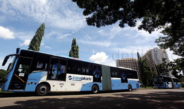 Ini Dia Bus Scania Baru TransJakarta