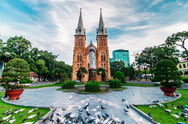 Katedral ala Eropa ada di Ho Chi Minh (Thinkstock) Katedral ala Eropa ada di Ho Chi Minh (Thinkstock)