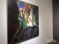Salah satu lukisan di Artjog 2016 Salah satu lukisan di Artjog 2016