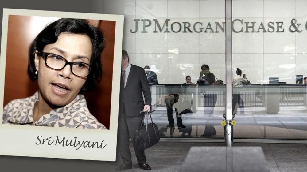 Sri Mulyani Putus Kontrak JPMorgan Sri Mulyani Putus Kontrak JPMorgan