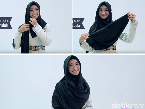 Tutorial Hijab Syari Ala Si Cantik Bersuara Merdu, Bella Almira Tutorial Hijab Syari Ala Si Cantik Bersuara Merdu, Bella Almira