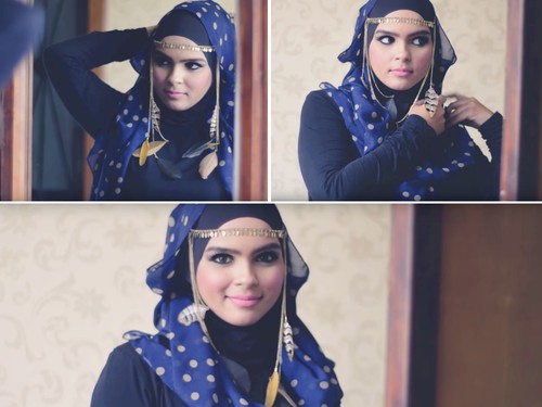Tutorial Hijab Terinspirasi Gaya Putri Arab Saudi Tutorial Hijab Terinspirasi Gaya Putri Arab Saudi