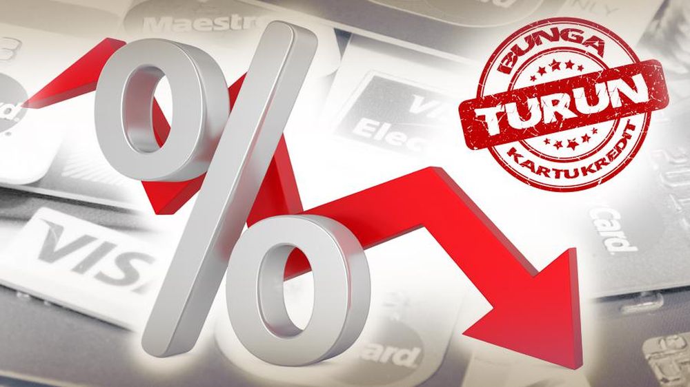 Bunga Kartu Kredit Turun Bunga Kartu Kredit Turun