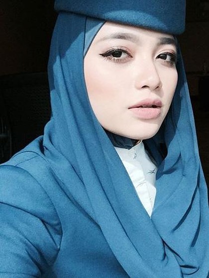 Foto: Pramugari-pramugari Cantik Berhijab 1 Foto: Pramugari-pramugari Cantik Berhijab 1