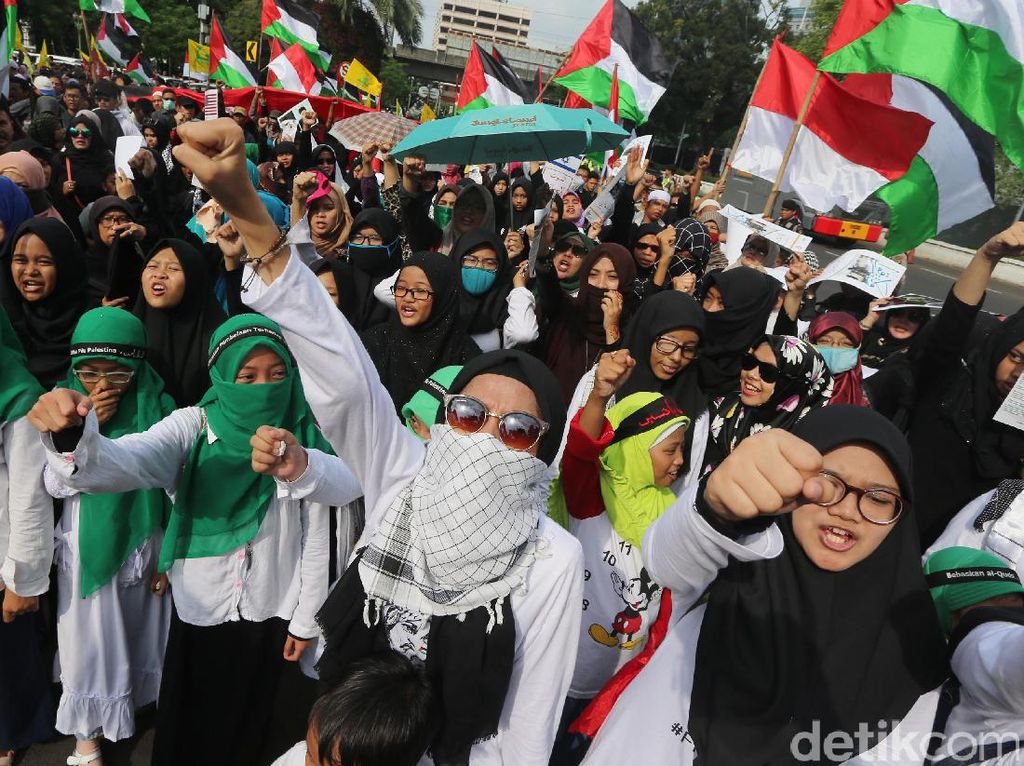 Hari Quds Sedunia, Kedubes AS Didemo Hari Quds Sedunia, Kedubes AS Didemo