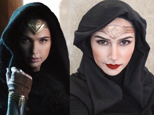 Dandan Ala Wonder Woman, Hijabers Bandung Disebut Gal Gadot-nya Indonesia Dandan Ala Wonder Woman, Hijabers Bandung Disebut Gal Gadot-nya Indonesia