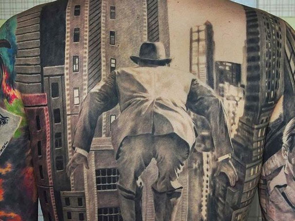 Keren! Seperti Ini Tato 3D di Tubuh Manusia Keren! Seperti Ini Tato 3D di Tubuh Manusia