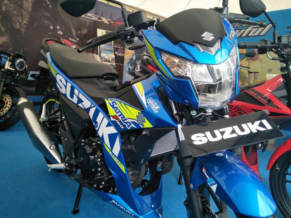 Suzuki Satria F150 Pakai Baju Baru, Mirip Motor Suzuki di MotoGP Suzuki Satria F150 Pakai Baju Baru, Mirip Motor Suzuki di MotoGP